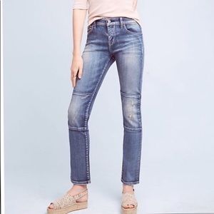 Pilcro parallel moto jeans from Anthropologie